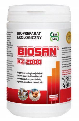 BIOSAN KZ 2000 Klärgrubenaufbereitungsgranulat Bio-Gen 1kg