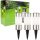  Martom eingebettete Solarlampe Silber 13,9 cm 3 Stk.