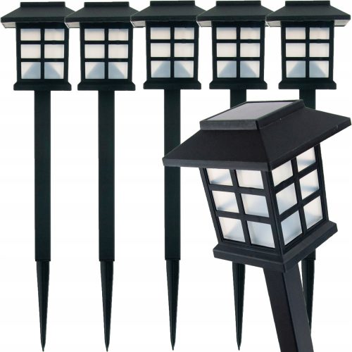  Martom Solarlampe, schwarz, 37 cm, 6 Stk.