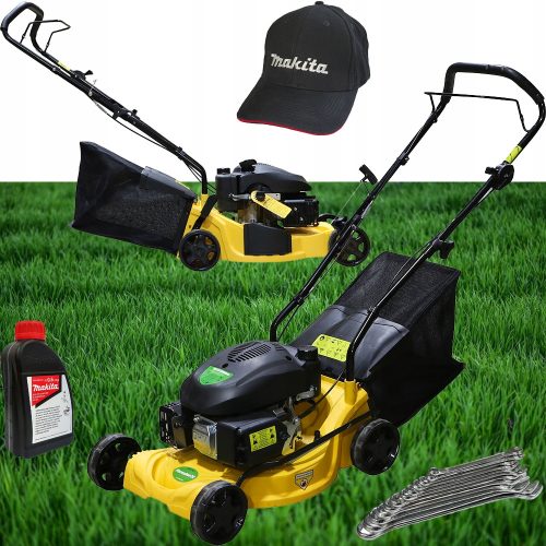  Benzin-Rasenmäher mit Korb Forester 139 cm³ Fassungsvermögen Korb 40 l, Schnittbreite 41 cm