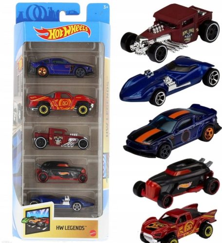  16 HOT WHEELS FIVE PACK 5er-Pack HW LEGENDS GTN38