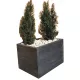  Blumentopf 58 cm x 39,5 x 38 cm Holz