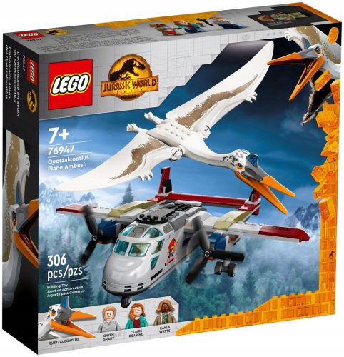  LEGO Jurassic World 76947 Kecalkoatl: Hinterhalt mit Flugzeug
