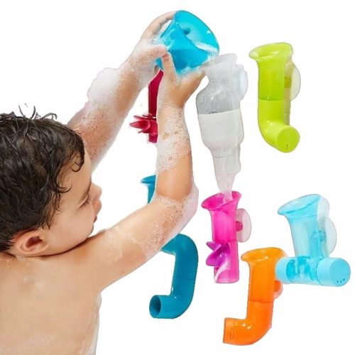  Boon Set Badespielzeug, Getrieberohre, 13-tlg