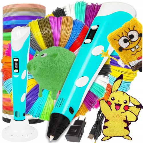  3D-Stift 55-001# + Filament PLA Blow 1,75 mm 1 g mehrfarbig