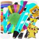  3D-Stift 55-001# + Filament PLA Blow 1,75 mm 1 g mehrfarbig