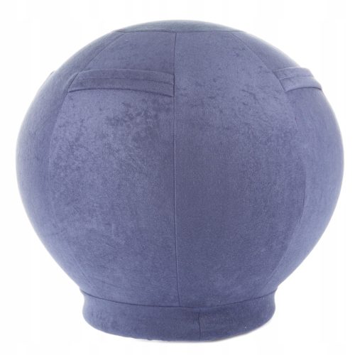  Sitzballbezug aus Stoff, 75 cm, Marineblau