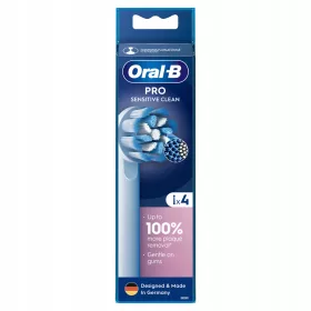    Oral-B Pro Sensitive Clean Elektrische Zahnbürstenköpfe, 4 Stück