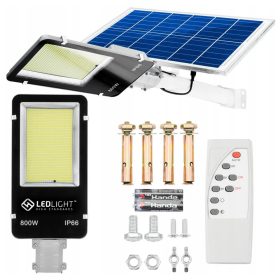  LED-Straßenleuchte 800 W 0 lm solarbetrieben