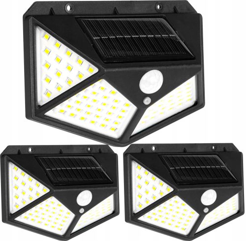  Vergionische Straßenlampe 1 W 600 lm, solarbetrieben