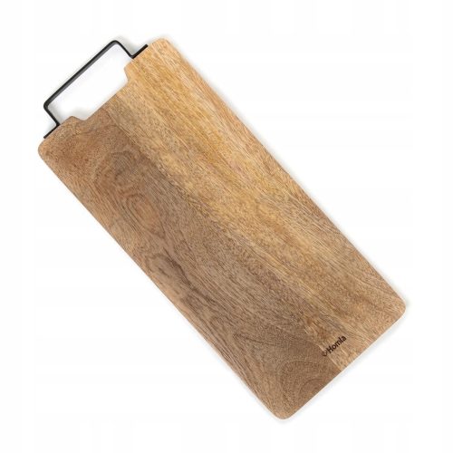  Holzbrett mit Metallgriff 41x18 HOMLA