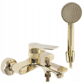  Rea Viral Einhebel-Wand-Badewannenarmatur, Gold