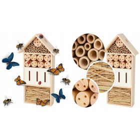   HOTEL der Insekten, ZUHAUSE der Bienen, KABINE der Schmetterlinge