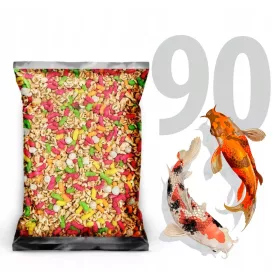    2x45l ECOnomy Stickfutter Futterfutter für Teich-Koi-Karpfen Teich
