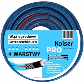    GARTENSCHLAUCH 50M GUMMI 1/2" ZOLL KAISER PRO 4-LAGIG FLEXIBEL STARK