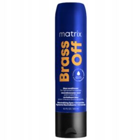    Matrix Brass Off Feuchtigkeitsspendender Conditioner für gebleichtes Haarpigment 300 ml