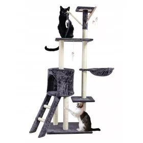    Hoher Kratzbaum, Bett, Kratzbaum, Turm Pet HOBBY 101 - 160 cm