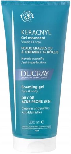 DUCRAY KERACNYL Reinigungsgel für unreine Haut 200ml