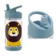 Kinderflasche 3 Sprouts 350 ml grau