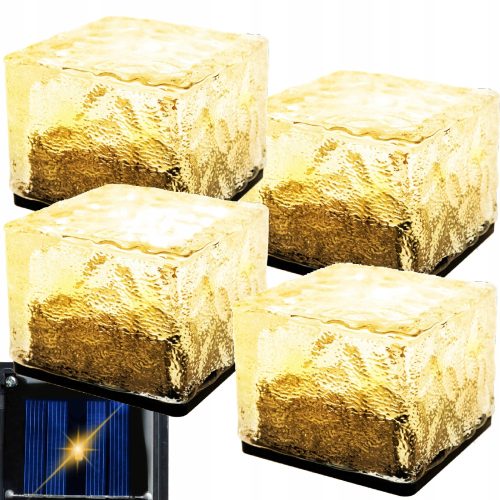  Briix eingebettete Solarlampe 4,7 cm 4 Stk.