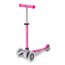  MINI-SCOOTER MICRO DELUXE FLUX NEOCHROME LED ROSA MMD363