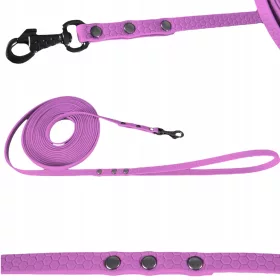    WASSERDICHTE WEICHE SEILLEINE, KLEINER HUND, BIOTHANE-PVC, GERUCHSFREI, 3M 10MM