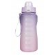  WASSERFLASCHE MIT MOTIVIERENDER ZEITMARKIERUNG AUS STROH, BPA-FREI, 2L