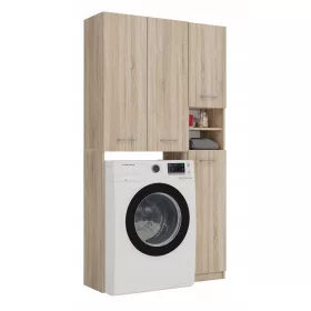  TopEshop Badezimmerregal, Sonoma-Eiche 30 x 96 x 180 cm