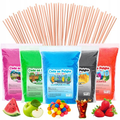  Zuckerwattegerät Miracles on a Stick Kaugummi Zuckerwatte 500g Doypack S blau 1 W + 104 weitere Produkte