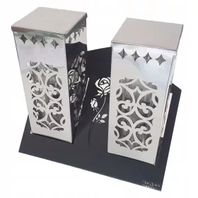  PARIS GRADDLE, METALLLATERNE, Stahlkapelle