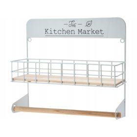  WEISSER Papierhandtuchhalter mit Ablage 32x29cm