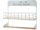  WEISSER Papierhandtuchhalter mit Ablage 32x29cm