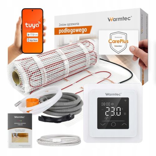  Heizmatte unter Fliesen Set DS2-20/ZTS 2m2 170W/m2 Warmtec