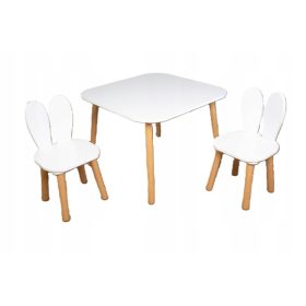    Ourbaby - Dětský stoček und židličky s králičími oušky