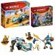  LEGO Ninjago Zanes Drachen-Spinjitzu-Rennwagen 71791 + LEGO Ninjago Jays Mech-Kampfset 71805