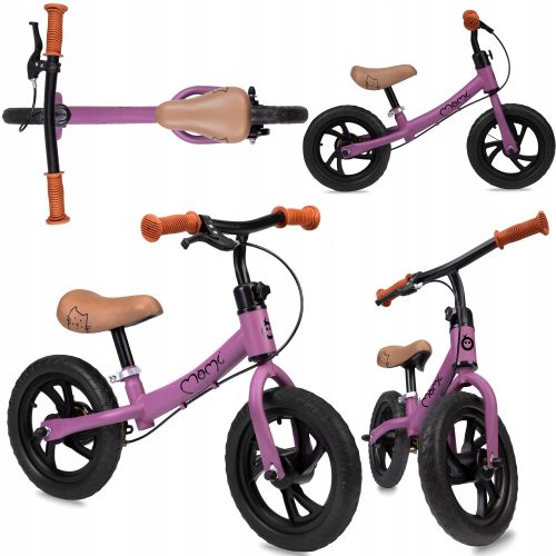  MoMi Breki 12" Laufrad, lila