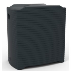    MODULARER REGENWASSERTANK, REGENDUSCHE, Fassungsvermögen 126L, 1 Stk. GRAU