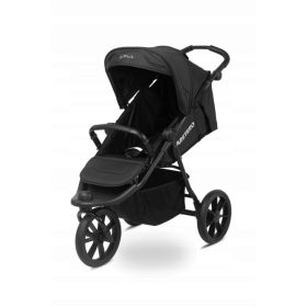  CARETERO LIMA SCHWARZER KINDERWAGEN, Folie, Beinschutz