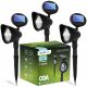  Martom Solarlampe, schwarz, 28 cm, 3 Stk.