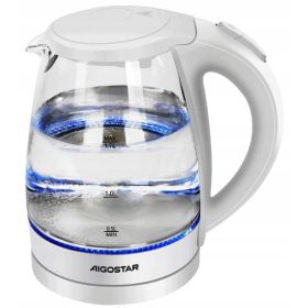    Aigostar Wasserkocher Glaskessel 1850W-2200W 1,7L Aigostar 2200 W 1700 l transparent