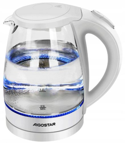  Aigostar Wasserkocher Glaskessel 1850W-2200W 1,7L Aigostar 2200 W 1700 l transparent