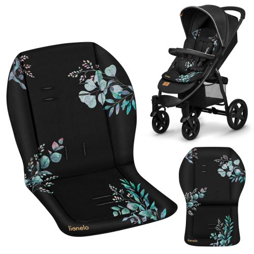  DOPPELSEITIGE, HYDROPHOBISCHE, WEICHE KINDERWAGENEINLAGE, LIONELO-SITZBEZUG
