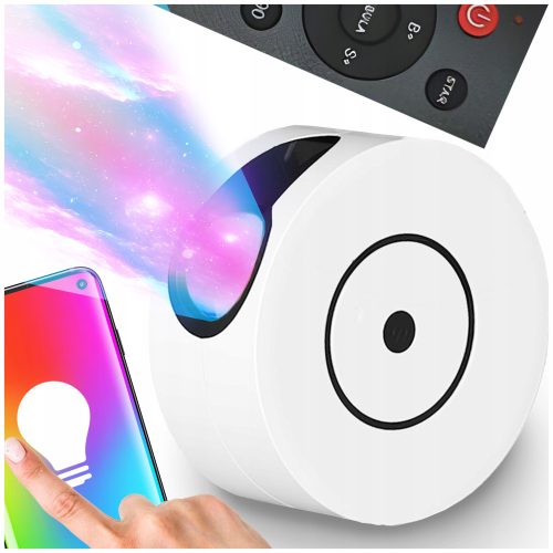  LED LASER STAR SKY PROJEKTOR NACHTLAMPE MIT LAUTSPRECHER + FERNBEDIENUNG