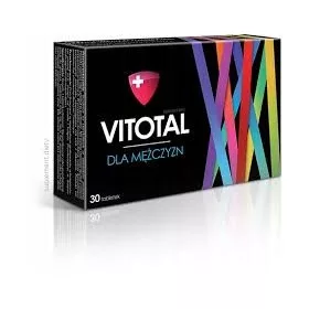   Vitotal für Männer: Multivitamin- und Mineralienkomplex mit Lutein und Lycopin - 30 Tabletten