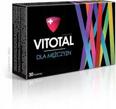 Vitotal für Männer: Multivitamin- und Mineralienkomplex mit Lutein und Lycopin - 30 Tabletten