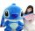  LILO UND STICH MASKOTTCHEN ROSA BÄR WALT DISNEY KUSCHELPLÜSCH SPIELZEUG 50 cm