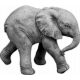  GARTENFIGUR, BETON - GROSSER GARTENELEFANT