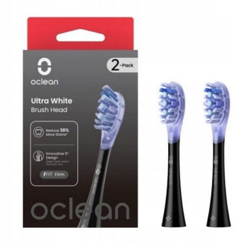  OCLEAN ULTRA WHITE SONIC PINSELSPITZEN, SCHWARZ, 2 Stk.