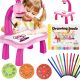  PROJEKTOR-ZEICHNUNGSPROJEKT MIT EINEM TISCH FÜR KINDER, MÄDCHEN-SET