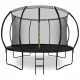  Trampolin mit Hyper Motion Netz 366 cm FT 12 (365-374 cm)